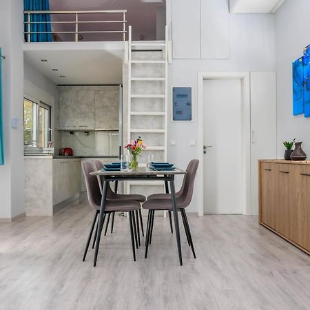 Electra Modern Apartment With Cozy Garden Iraklio Exterior foto