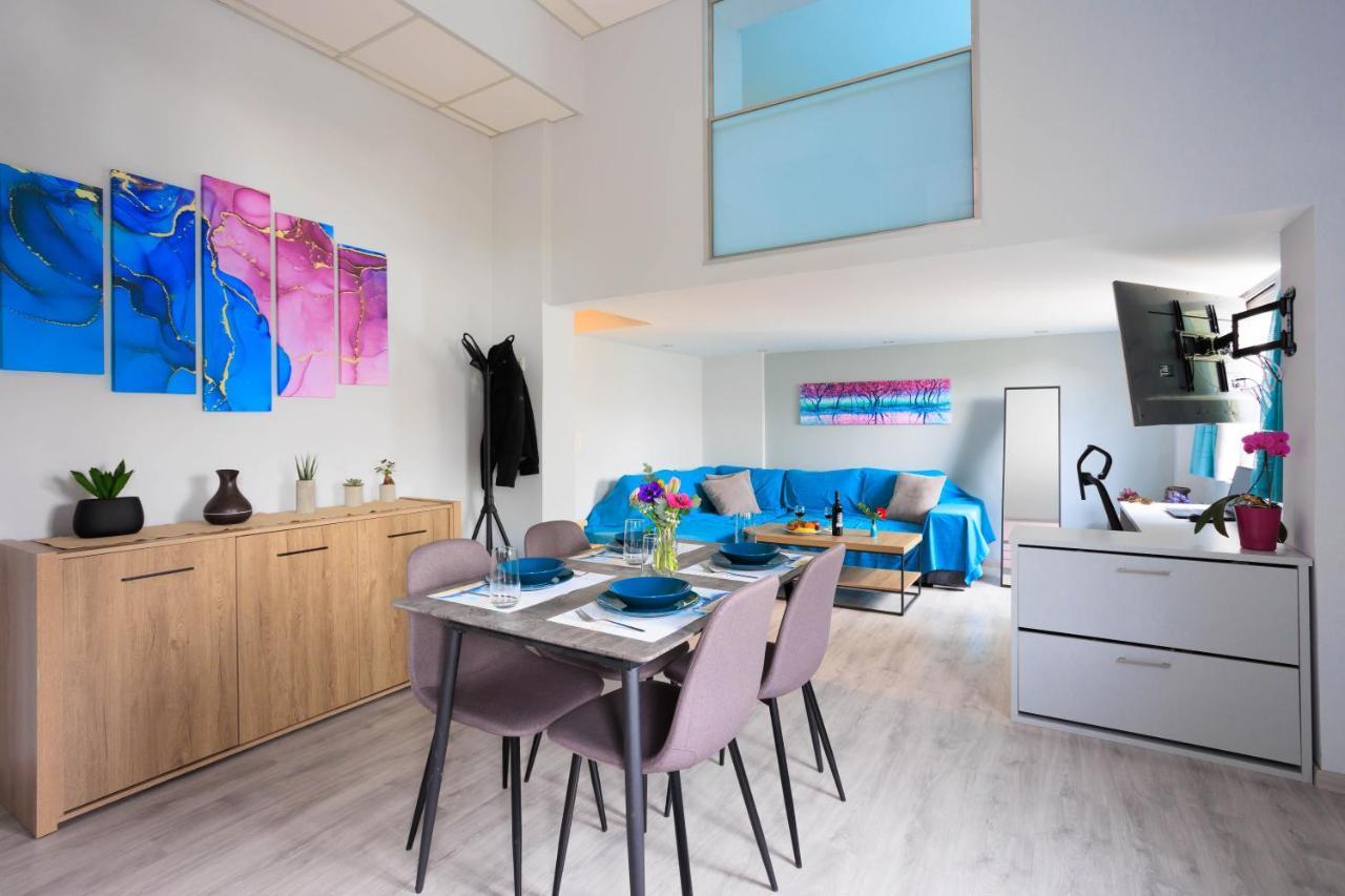 Electra Modern Apartment With Cozy Garden Iraklio Exterior foto